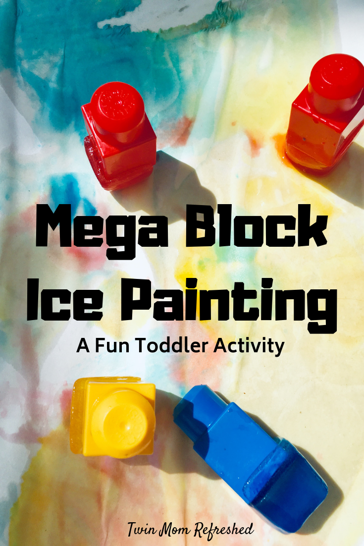 Ice Painting Activity for Toddlers - Twin Mom Refreshed